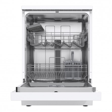 Mașină de spălat vase Tesla WD632M, 12 seturi, 4 programe, program de 90 de minute, încărcare parțială, 60 cm, alb