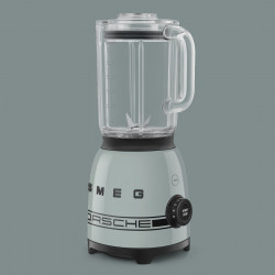 Blender Smeg Porsche BLF03PSGEU, 800 W, 1,5 l, 18 000 rpm, 4 programe, 4 viteze + Impuls, Otel inoxidabil, Verde