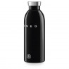 Sticlă termică SMEG Clima 50's Style WBF01BL, 500 ml, închidere ermetică, cu pereți dubli, oțel inoxidabil 18/8, negru
