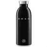 Sticlă termică SMEG Clima 50's Style WBF01BL, 500 ml, închidere ermetică, cu pereți dubli, oțel inoxidabil 18/8, negru