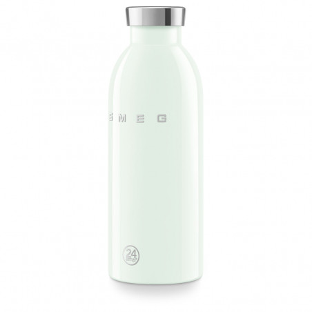 Sticlă termică SMEG Clima 50's Style WBF01PG, 500 ml, închidere ermetică, cu pereți dubli, oțel inoxidabil 18/8, verde