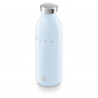 Sticlă termică SMEG Clima 50's Style WBF01PB, 500 ml, închidere ermetică, cu pereți dubli, oțel inoxidabil 18/8, albastră
