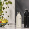 Sticlă termică SMEG Clima 50's Style WBF01CR, 500 ml, închidere ermetică, cu pereți dubli, oțel inoxidabil 18/8, crem