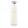 Sticlă termică SMEG Clima 50's Style WBF01CR, 500 ml, închidere ermetică, cu pereți dubli, oțel inoxidabil 18/8, crem