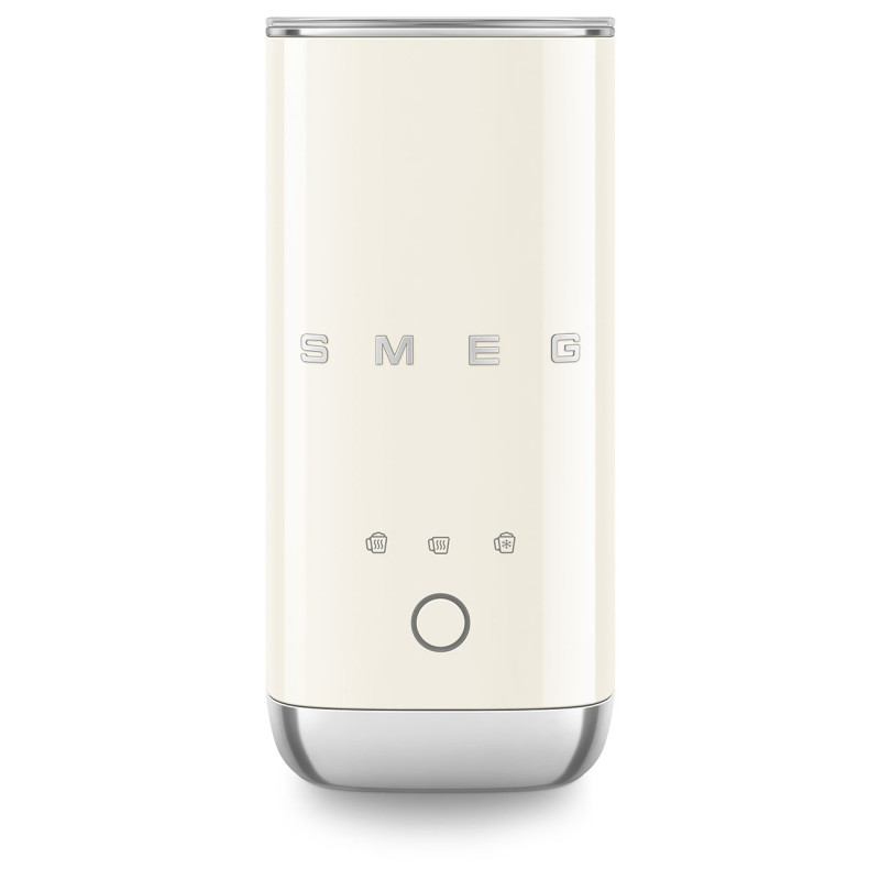 Aparat pentru spumarea laptelui Smeg MFF02CREU în stilul anilor '50, 500 W, 60 ml, crem