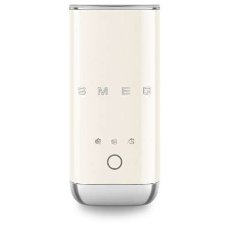 Aparat pentru spumarea laptelui Smeg MFF02CREU în stilul anilor '50, 500 W, 60 ml, crem