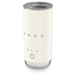 Aparat pentru spumarea laptelui Smeg MFF02CREU în stilul anilor '50, 500 W, 60 ml, crem
