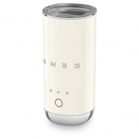 Aparat pentru spumarea laptelui Smeg MFF02CREU în stilul anilor '50, 500 W, 60 ml, crem