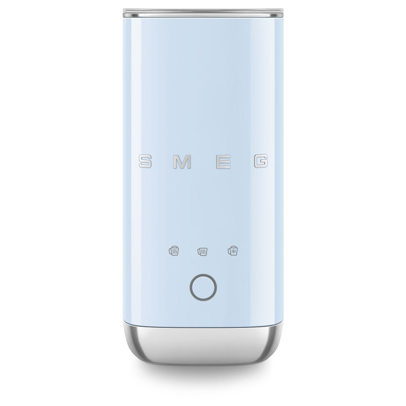Aparat pentru spumarea laptelui Smeg MFF02PBEU 50's Style, 500 W, 60 ml, albastru pastel