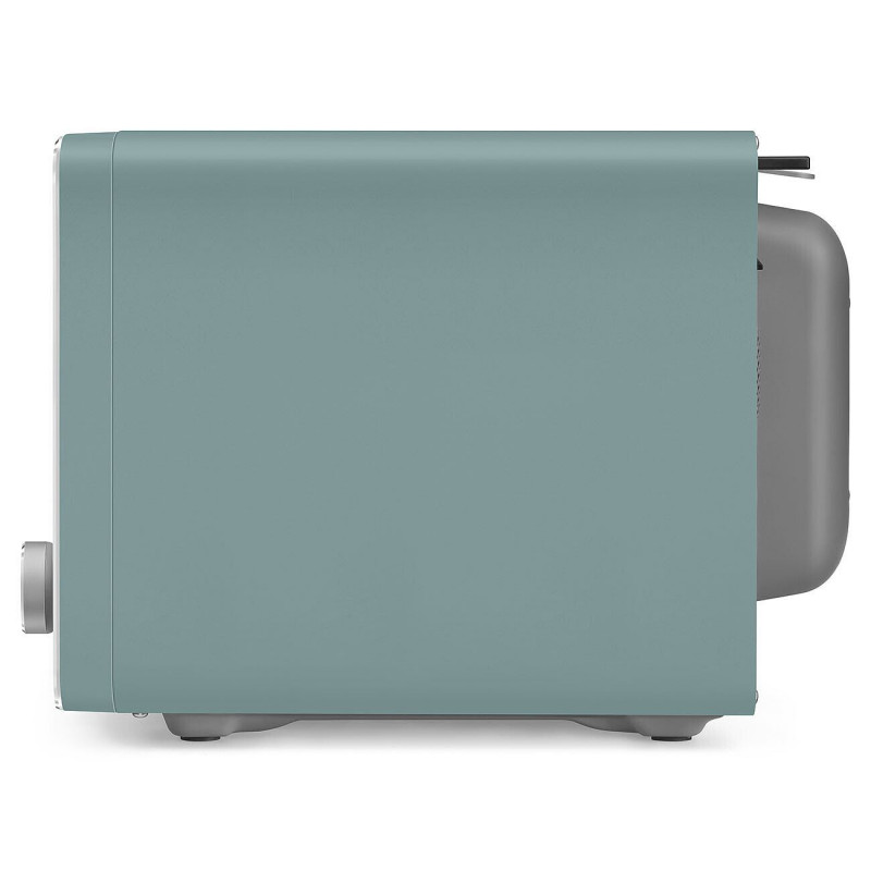 Cuptor cu microunde combinat cu aer cald SMEG Collezione MOC02EGMEU, 900 W, 27 l, 25 de programe, închidere lină, setări personalizate, verde