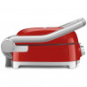 Grătar multifuncțional SMEG 50's Style MGF01RDEU, 2100 W, 60-230 °C, 3 programe, acoperire ceramică, tavă de scurgere, semnal sonor, cronometru, roșu