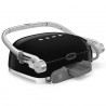 Grătar electric Smeg MGF01BLEU, 2000 W, 60–230 °C, afișaj LCD, 4 accesorii detașabile, cronometru de 60 minute, negru