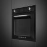 Cuptor incorporabil Smeg SOP6900TN, 3000 W, 68 l, clasa A, 9 functii si 5 niveluri de gatit, Autocuratare, Timer, 30-280°C, Negru