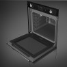 Cuptor incorporabil Smeg SOP6900TN, 3000 W, 68 l, clasa A, 9 functii si 5 niveluri de gatit, Autocuratare, Timer, 30-280°C, Negru