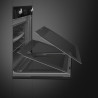 Cuptor incorporabil Smeg SOP6900TN, 3000 W, 68 l, clasa A, 9 functii si 5 niveluri de gatit, Autocuratare, Timer, 30-280°C, Negru
