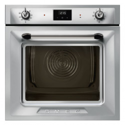 Cuptor incorporabil Smeg SOP6900TX, 3000 W, 68 l, Clasa A, 9 functii si 5 niveluri de gatit, Autocuratare, Timer, 30-280°C, Otel inoxidabil