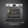 Cuptor incorporabil Smeg SOP6900TX, 3000 W, 68 l, Clasa A, 9 functii si 5 niveluri de gatit, Autocuratare, Timer, 30-280°C, Otel inoxidabil