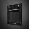 Cuptor incorporabil Smeg SOP6902S2PN, 3000 W, 68 l, Clasa A++, 12 functii si 5 niveluri de gatit, Gatit cu abur combinat, Autocuratare, Timer, 30-280 °C, Negru