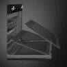 Cuptor incorporabil Smeg SOP6902S2PN, 3000 W, 68 l, Clasa A++, 12 functii si 5 niveluri de gatit, Gatit cu abur combinat, Autocuratare, Timer, 30-280 °C, Negru