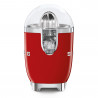 Storcător electric de citrice Smeg CJF11RDEU, 70 W, sistem anti-picurare, bază antiderapantă, roșu