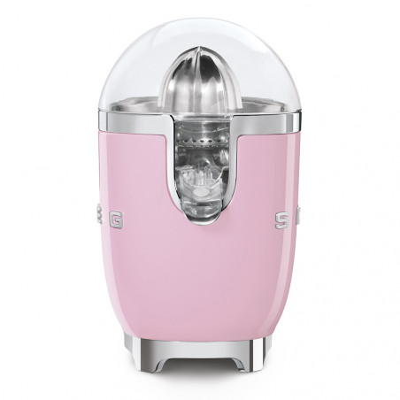 Storcător electric de citrice Smeg CJF11PKEU, 70 W, sistem anti-picurare, bază antiderapantă, roz