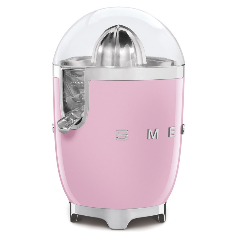 Storcător electric de citrice Smeg CJF11PKEU, 70 W, sistem anti-picurare, bază antiderapantă, roz