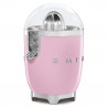 Storcător electric de citrice Smeg CJF11PKEU, 70 W, sistem anti-picurare, bază antiderapantă, roz