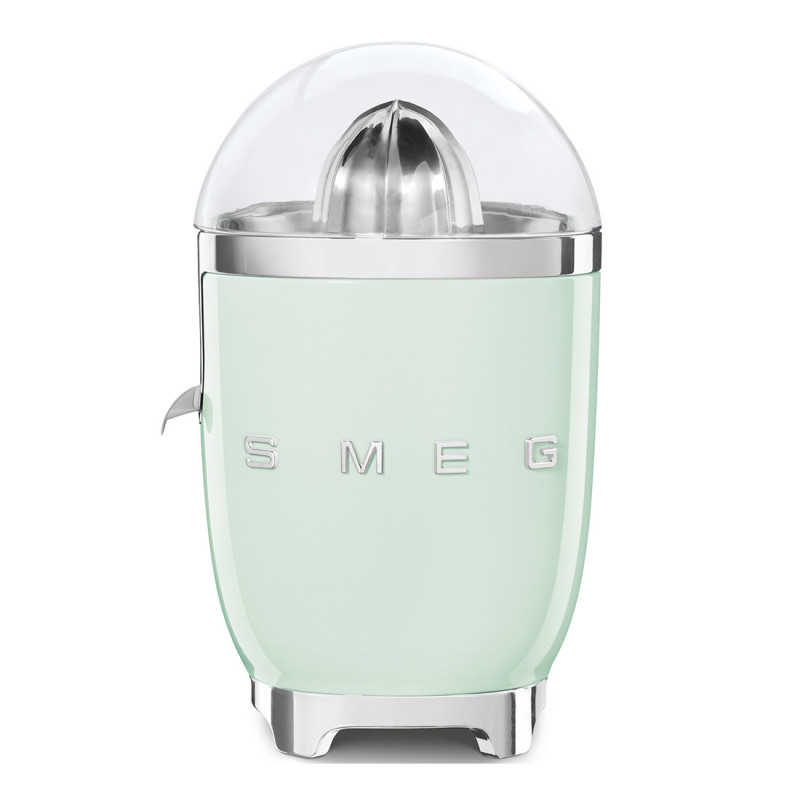 Storcător electric de citrice Smeg CJF11PGEU, 70 W, sistem anti-picurare, bază antiderapantă, verde pastel