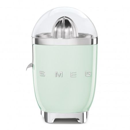 Storcător electric de citrice Smeg CJF11PGEU, 70 W, sistem anti-picurare, bază antiderapantă, verde pastel