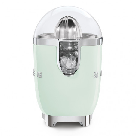 Storcător electric de citrice Smeg CJF11PGEU, 70 W, sistem anti-picurare, bază antiderapantă, verde pastel