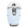 Storcător electric de citrice Smeg CJF11PBEU, 70 W, sistem anti-picurare, bază antiderapantă, albastru pastel