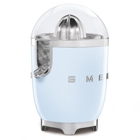 Storcător electric de citrice Smeg CJF11PBEU, 70 W, sistem anti-picurare, bază antiderapantă, albastru pastel