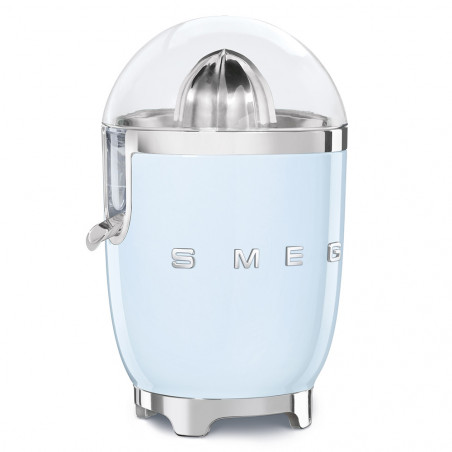 Storcător electric de citrice Smeg CJF11PBEU, 70 W, sistem anti-picurare, bază antiderapantă, albastru pastel