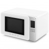 Cuptor cu microunde cu gratar 4in1 SMEG Collezione MOC01WHMEU, 1900 W, 29 l, 18 programe, Inchidere lina, Semnal sonor, Ecran LCD, Alb mat