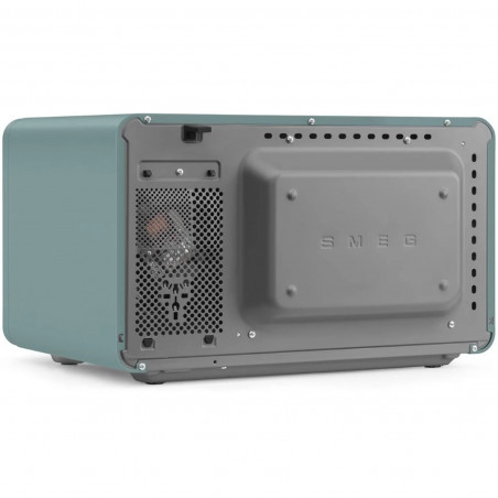 Cuptor cu microunde cu gratar 4in1 SMEG Collezione MOC01EGMEU, 1900 W, 29 l, 18 programe, Inchidere lina, Semnal sonor, Ecran LCD, Verde