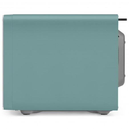 Cuptor cu microunde cu gratar 4in1 SMEG Collezione MOC01EGMEU, 1900 W, 29 l, 18 programe, Inchidere lina, Semnal sonor, Ecran LCD, Verde