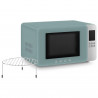 Cuptor cu microunde cu gratar 4in1 SMEG Collezione MOC01EGMEU, 1900 W, 29 l, 18 programe, Inchidere lina, Semnal sonor, Ecran LCD, Verde
