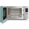 Cuptor cu microunde cu gratar 4in1 SMEG Collezione MOC01EGMEU, 1900 W, 29 l, 18 programe, Inchidere lina, Semnal sonor, Ecran LCD, Verde