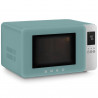 Cuptor cu microunde cu gratar 4in1 SMEG Collezione MOC01EGMEU, 1900 W, 29 l, 18 programe, Inchidere lina, Semnal sonor, Ecran LCD, Verde