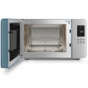 Cuptor cu microunde cu gratar 4in1 SMEG Collezione MOC01SBMEU, 1900 W, 29 l, 18 programe, Inchidere lenta, Semnal sonor, Ecran LCD, Albastru