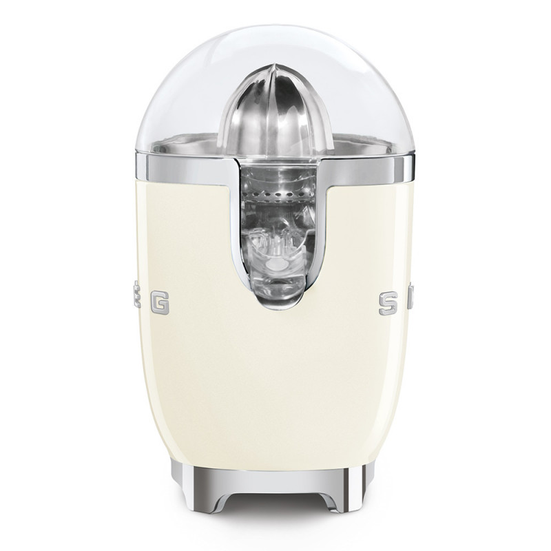 Storcător electric de citrice Smeg CJF11CREU, 70 W, sistem anti-picurare, bază antiderapantă, culoare crem
