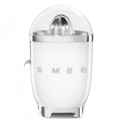 Storcător electric de citrice Smeg CJF11WHEU, 70 W, sistem anti-picurare, bază antiderapantă, alb