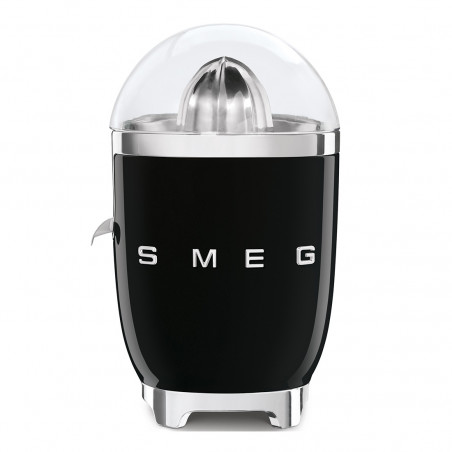 Storcător electric de citrice Smeg CJF11BLEU, 70 W, sistem anti-picurare, bază antiderapantă, negru