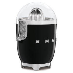 Storcător electric de citrice Smeg CJF11BLEU, 70 W, sistem anti-picurare, bază antiderapantă, negru
