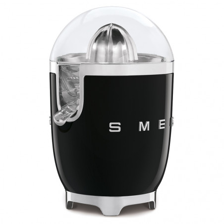 Storcător electric de citrice Smeg CJF11BLEU, 70 W, sistem anti-picurare, bază antiderapantă, negru