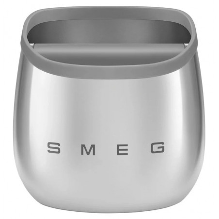 Recipient pentru eliminarea zațului de cafea Smeg ECKB01, finisaj lucios, oțel inoxidabil