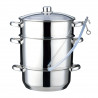Extractor de suc Klausberg KB 9032, 28 cm, 8 litri, 4 piese, pentru plite cu inducție, din oțel inoxidabil