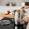 Extractor de suc Klausberg KB 9032, 28 cm, 8 litri, 4 piese, pentru plite cu inducție, din oțel inoxidabil