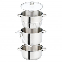 Extractor de suc Klausberg KB 9032, 28 cm, 8 litri, 4 piese, pentru plite cu inducție, din oțel inoxidabil