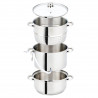 Extractor de suc Klausberg KB 9032, 28 cm, 8 litri, 4 piese, pentru plite cu inducție, din oțel inoxidabil